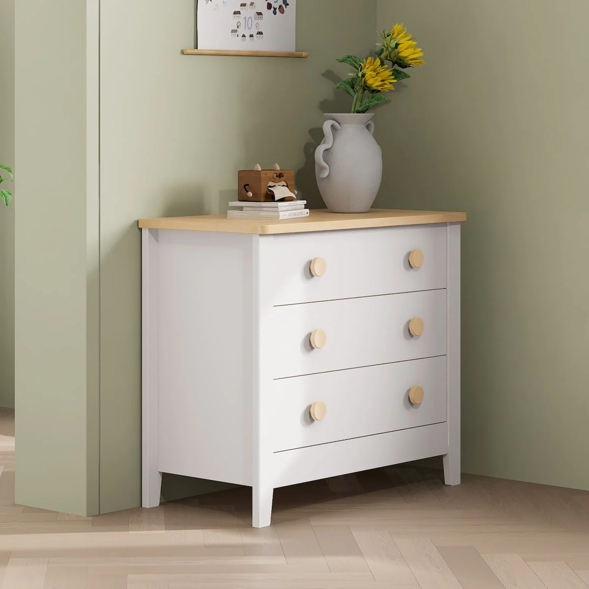 Universal 3 Drawer Chest - Image 9